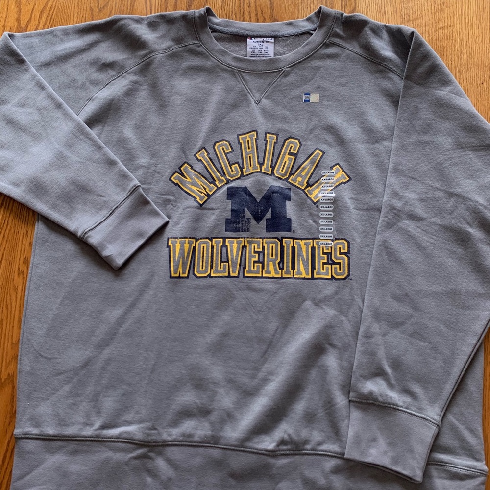 Champion Authentic UofM Crewneck Size 2XL